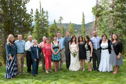 See, our friends don't look angry that we didn't make them bridesmaids and groomsmen.