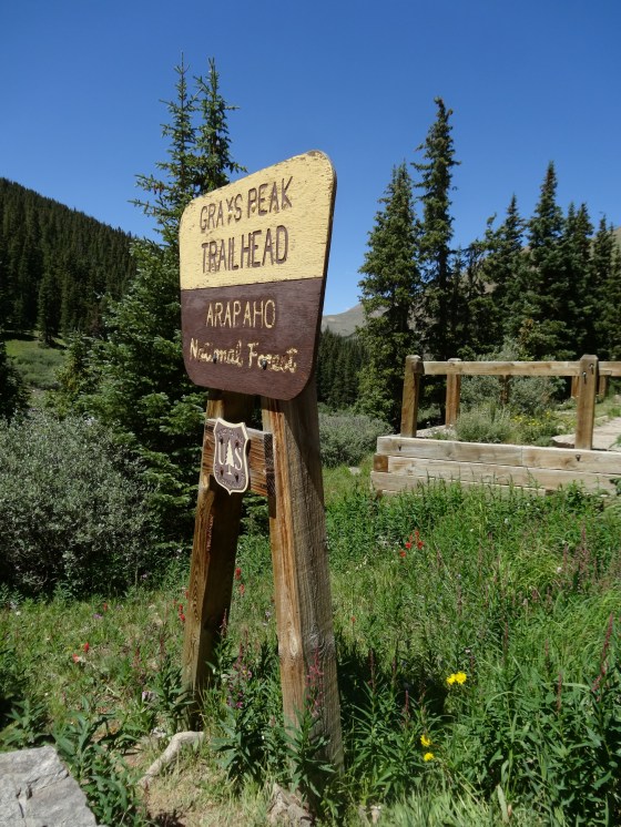 Grays Peak Trailhead