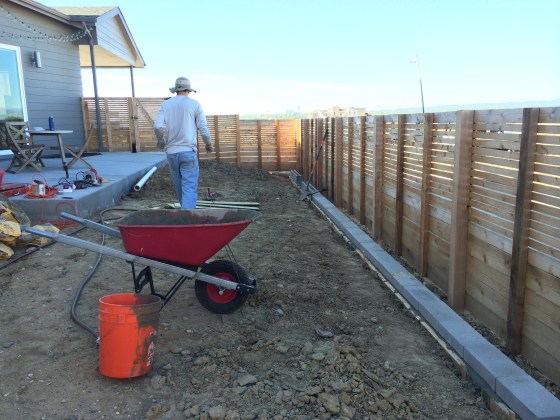 underground retaining wall