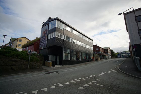 faroe island torshavn airbnb building