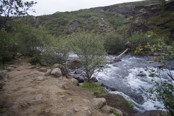 glymur river crossing