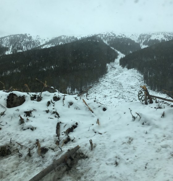 colorado roadside avalanche