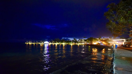 kailua bay nighttime