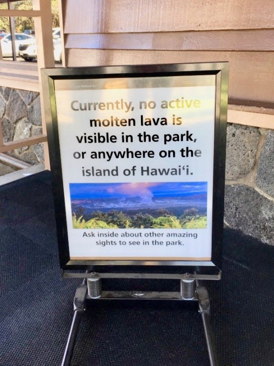 volcanoes national park lava flow status 2019